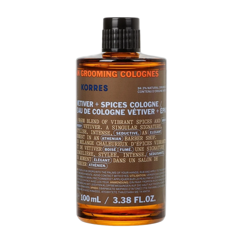 Flakon Korres Athenian Grooming Vetiver + Spices