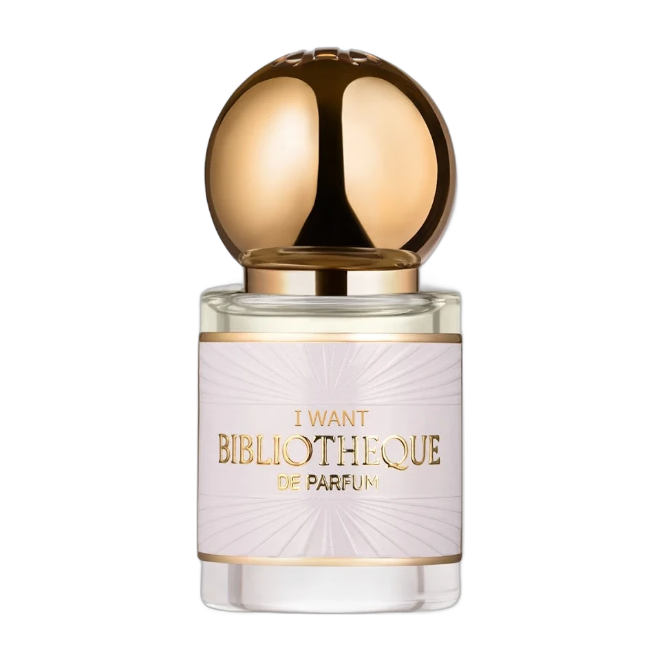Flakon Bibliotheque de Parfum I Want