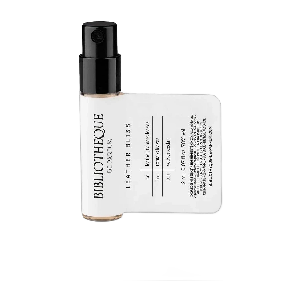 Flakon Bibliotheque de Parfum Leather Bliss próbka
