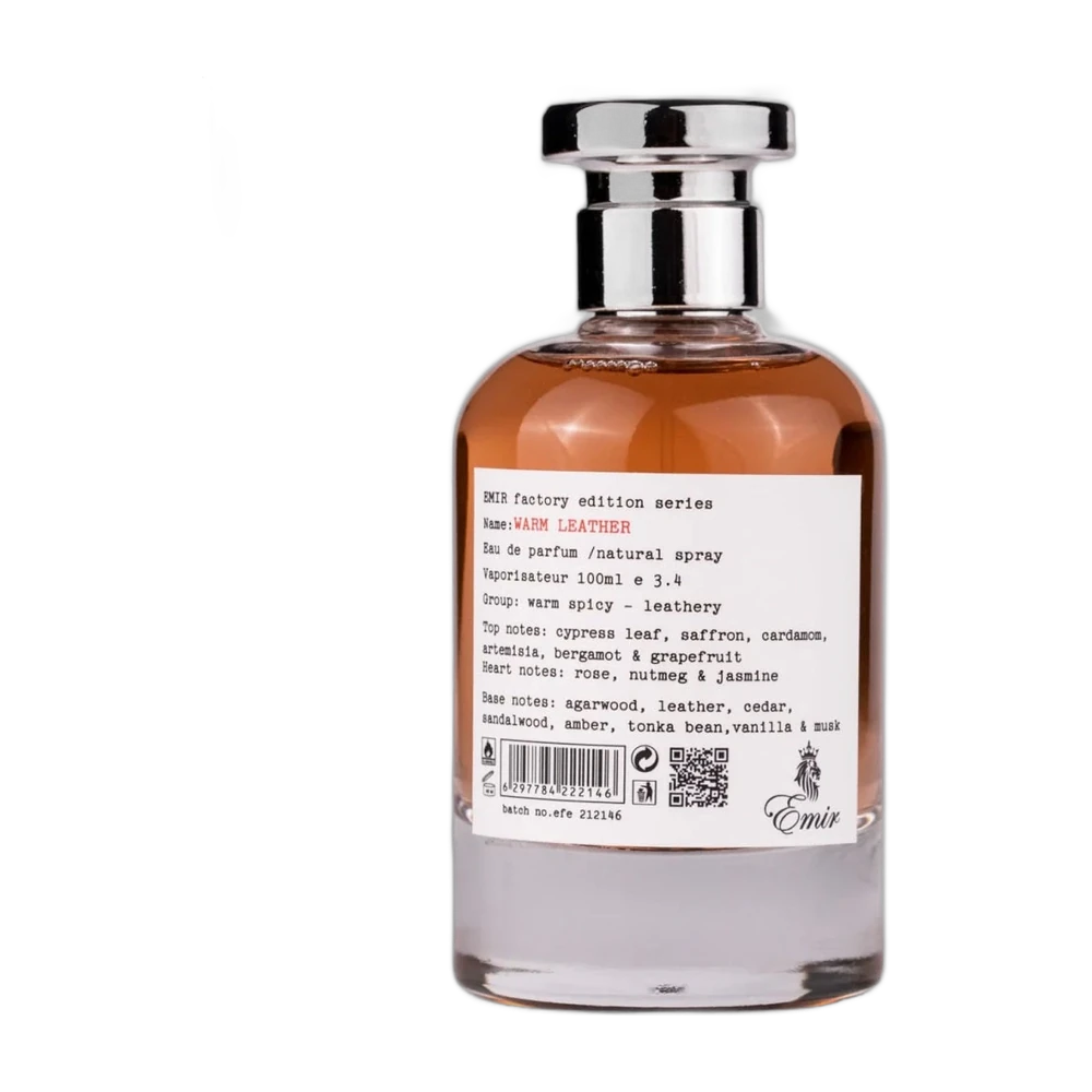 Flakon Emir Warm Leather Factory Edition