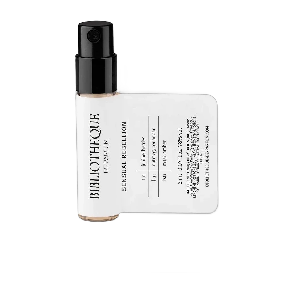 Flakon Bibliotheque de Parfum Sensual Rebellion próbka