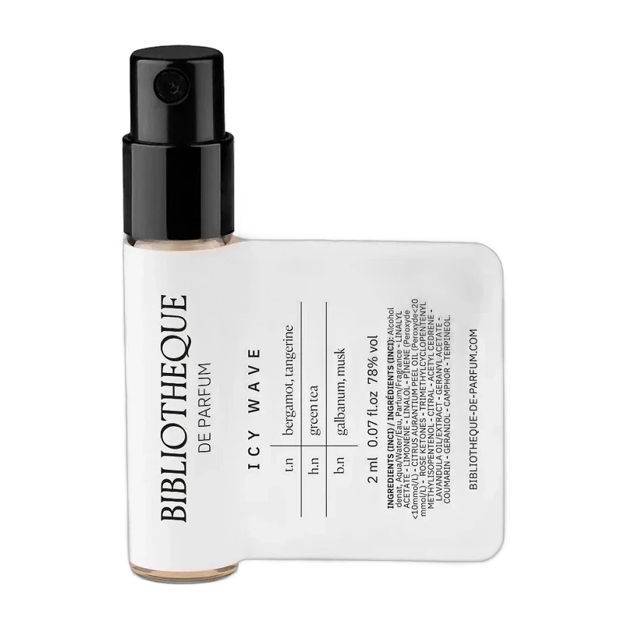 Flakon Bibliotheque de Parfum Icy Wave próbka